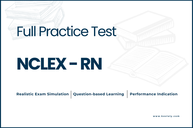 NCLEX - RN practice test cover